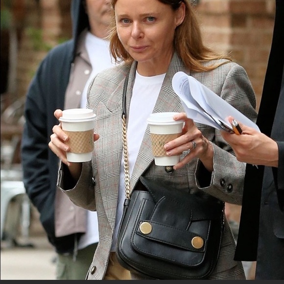 Stella McCartney BINX Sherpa platform wedge shoes - Picture 12 of 12